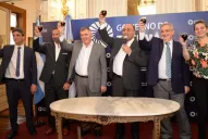 Manzur agradeció el respaldo en las urnas durante el brindis de Fin de Año