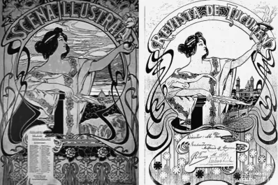 Plagio gráfico de 1900