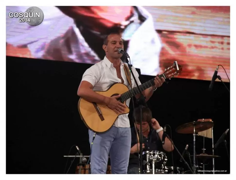 A LA COSTA. Héctor Saleme actuará en enero en distintos puntos veraniegos. prensa