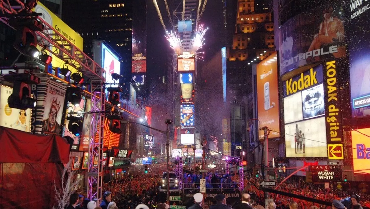 TIMES SQUARE. FOTO TOMADA DE CLARIN.COM