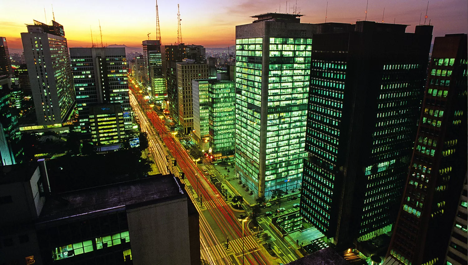 AVENIDA PAULISTA. Donde se va a realizar el salto masivo. FOTO TOMADA DE THENEXTWEB.COM