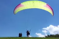 Así fueron los segundos previos a la trágica caída de Natalia Vargas en Loma Bola