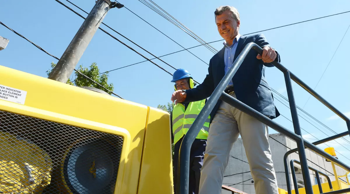 ALTO EN SU DESCANSO. Macri fue a Mendoza y volvió a Villa La Angostura. télam