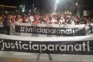 Vamos a seguir marchando hasta que la Justicia reaccione o haga algo, dijeron los amigos de Natalia Vargas