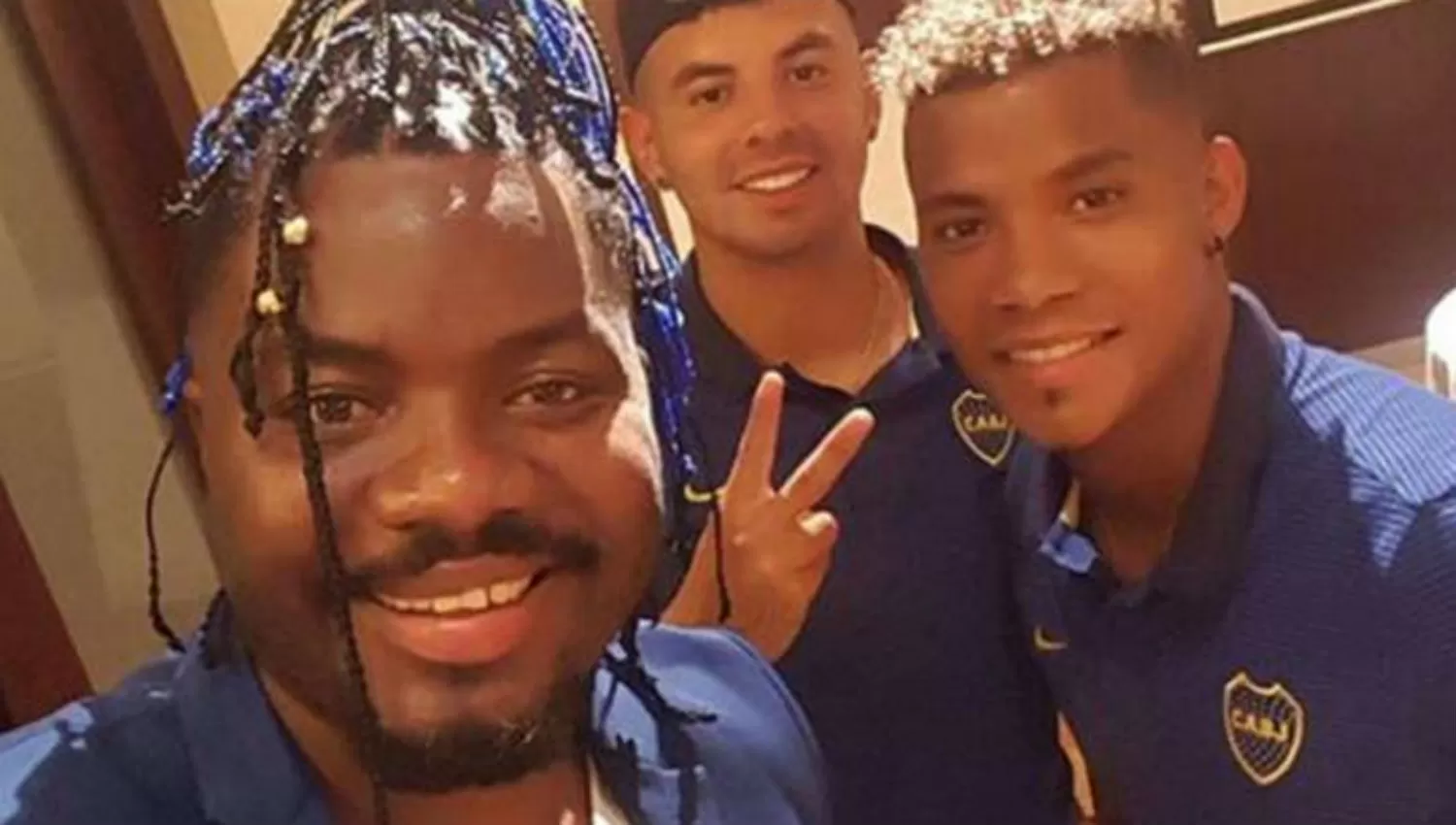 POLÉMICA.  Edwin Cardona y Wilmar Barrios fueron acusados de violencia de género y amenazas y la situación es complicada. IMAGEN PLANETABOCAJUNIORS.COM.AR