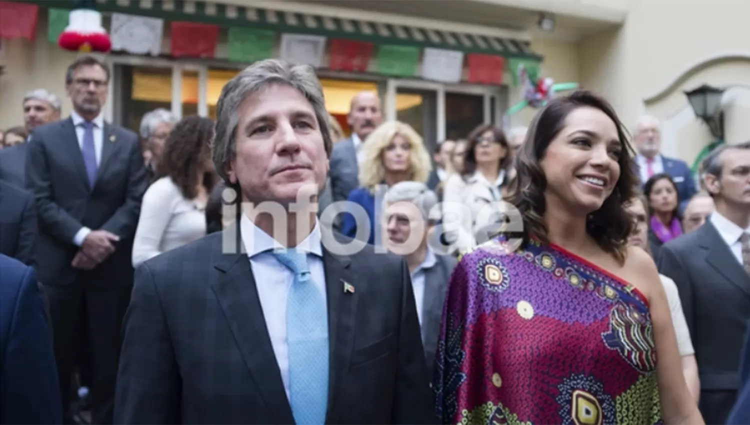 Amado Boudou y la mamá de sus hijos, Mónica García de la Fuente. FOTO TOMADA DE INFOBAE.COM