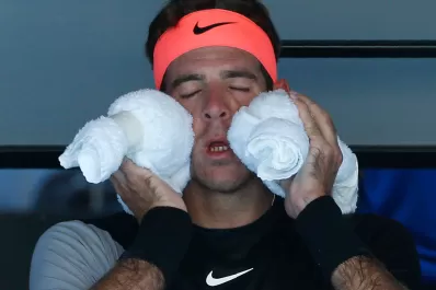 Del Potro venció a Karen Khachanov en el infierno australiano: sería mejor estar tomando una cerveza en la playa