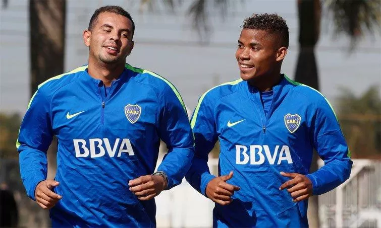 Edwin Cardona (izquierda) y Wilmar Barrios (derecha). ARCHIVO