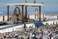 En Iquique, el Papa pidió por los inmigrantes