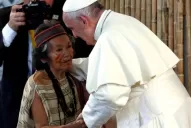 El papa Francisco se reunió con nativos amazónicos de Perú y rechazó la avaricia empresaria por sus tierras