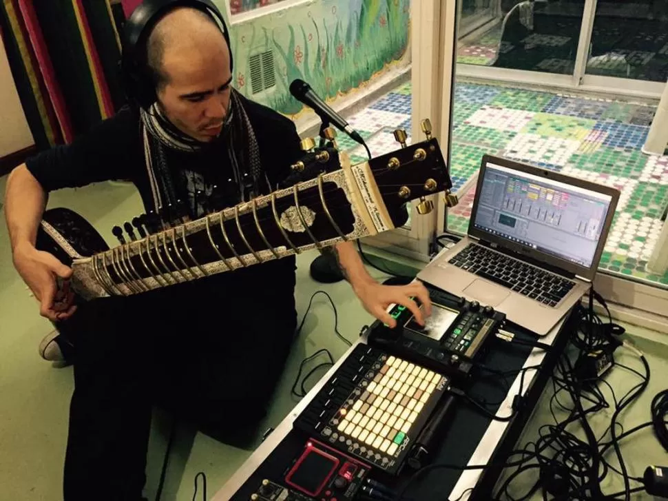 UNA IDEA DISTINTA. Pablo Halaken coordina el Concierto Multisensorial. prensa