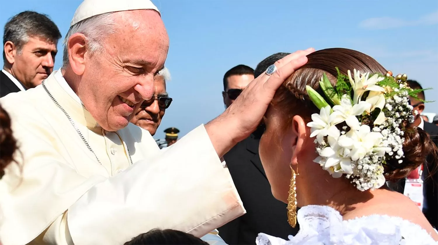 EL PAPA EN PERU. FOTO TOMADA DE MINUTOUNO.COM