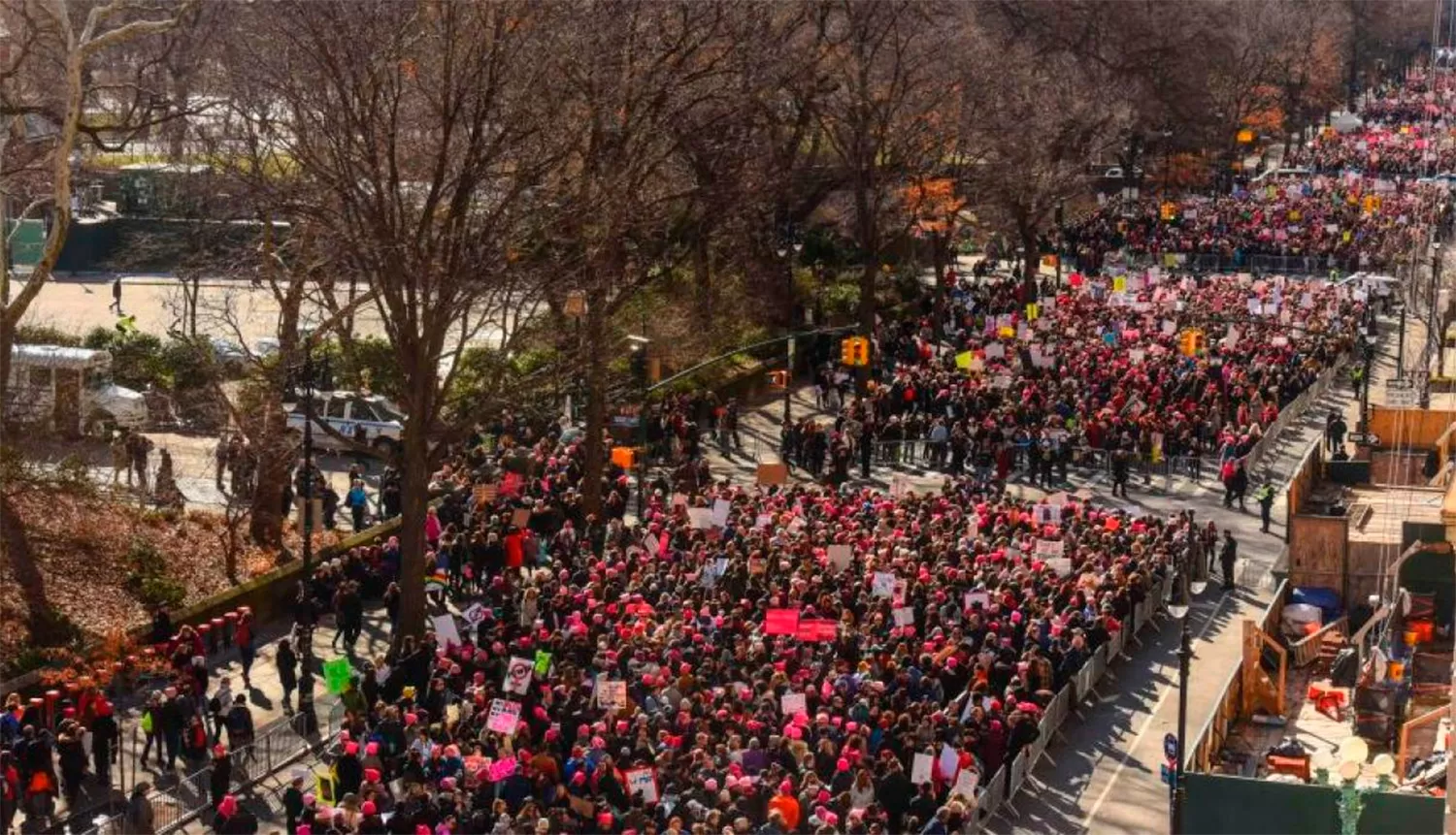 PROTESTA CONTRA TRUMP. FOTO TOMADA DE ELCOMERCIO.PE