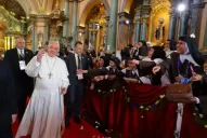 En su último día en Perú, Francisco denunció que América Latina está en crisis por la corrupción