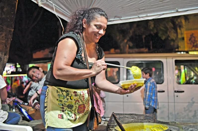 La plaza de San Pedro fue un festival de sabor