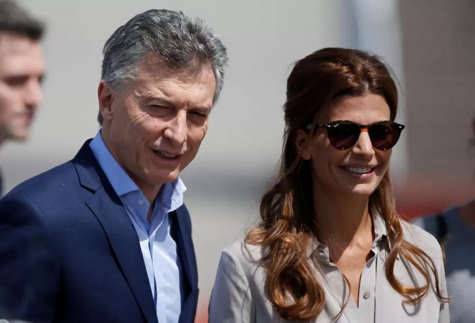 EN VUELO DE LÍNEA. El Presidente y su esposa, Juliana Awada, partirán esta tarde desde el aeropuerto de Ezeiza y llegarán mañana a Moscú.  reuters 