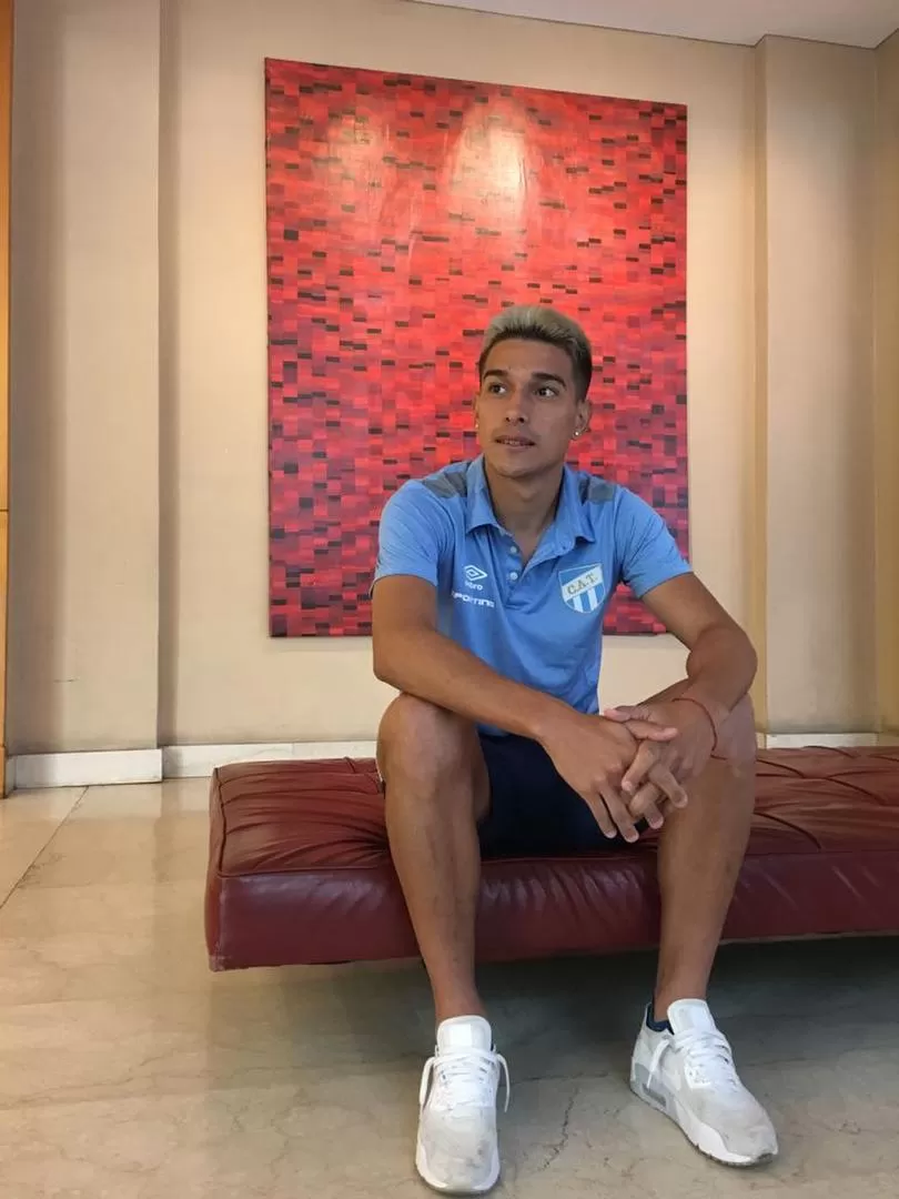 PIENSA EN EL “GASOLERO”. Favio cree que el “Decano” llegará bien al partido del lunes. “Es nuestro primer gran desafío.”  