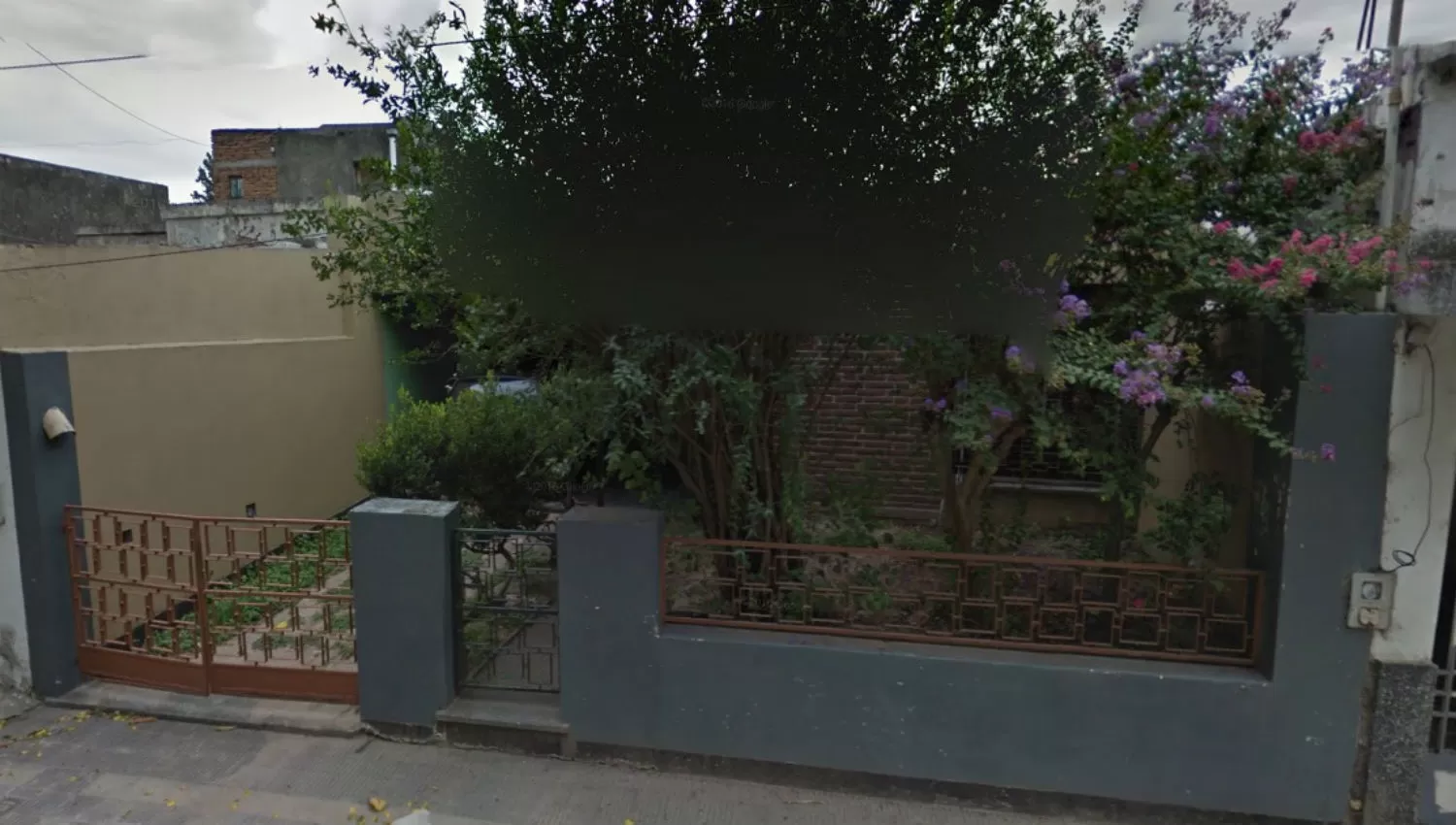 CRIMEN. El hecho ocurrió en Belisario López al 800. GOOGLE MAPS