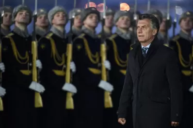 Macri se reúne con Putín en el Kremlin antes de partir a Davos