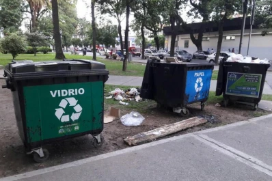 La limpieza en Plaza Belgrano duró poco