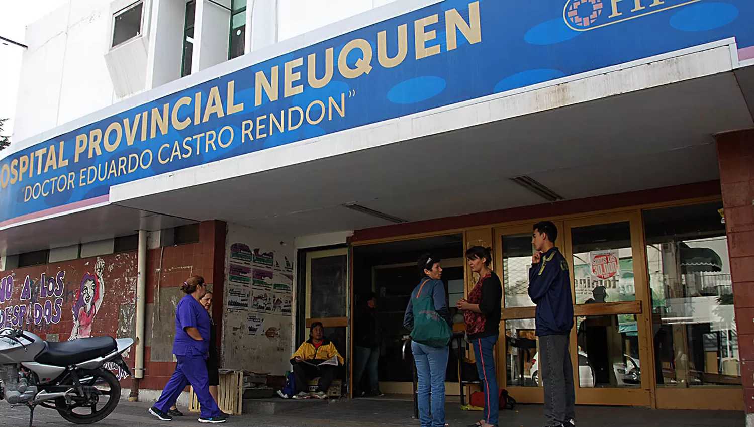 HOSPITAL DE NEUQUÉN. Donde se encuentra internada la menor de edad. FOTO TOMADA DE RIONEGRO.COM.AR