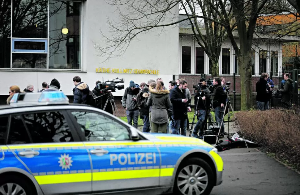 ESCENARIO. El ataque se perpetró en la secundaria del Condado de Marshal. reuters