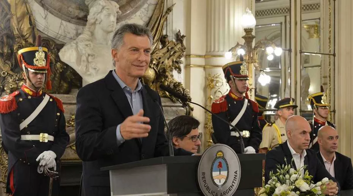 Mauricio Macri. FOTO TOMADA DE CLARÍN.