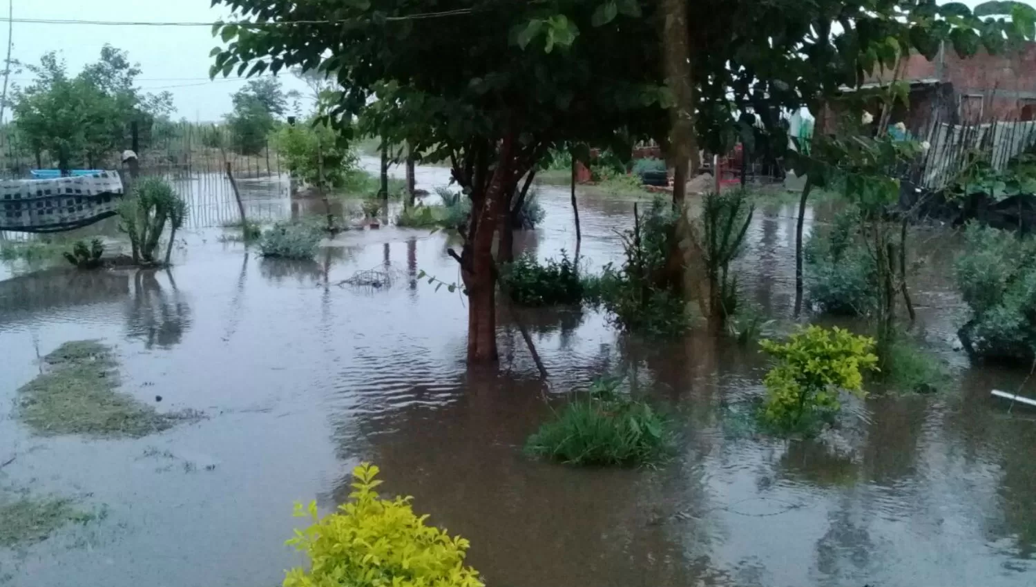 RANCHILLOS. Vecinos enviaron imágenes de la zona. 