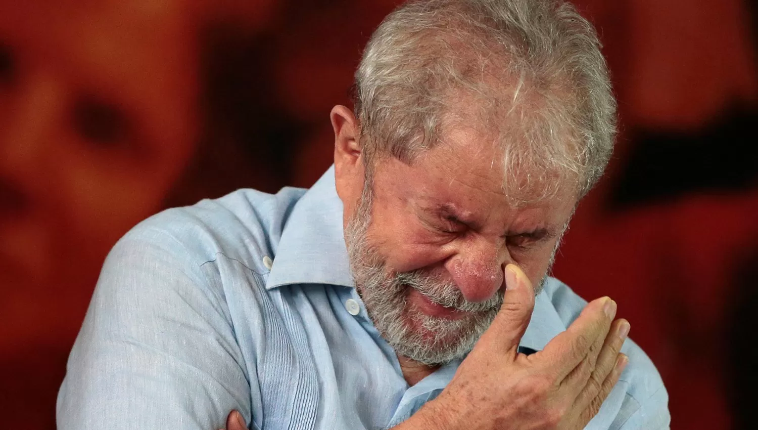 Luiz Inácio Lula da Silva después de que fuera confirmada una pena de cárcel por corrupción contra él. REUTERS