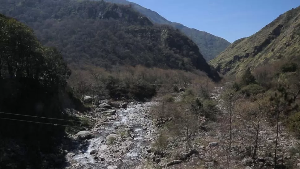 A LA ESPERA DE LA OBRA. El paisaje se modificará cuando se encaren los trabajos en Potrero del Clavillo. la gaceta / archivo