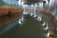 Las consecuencias del temporal: el túnel de la calle Córdoba se mantendrá cerrado