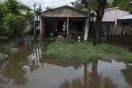 Me sacaron de la casa con el agua hasta el pecho