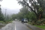 Rehabilitaron el tránsito en la zona de El Corte