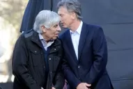 Macri contestó las chicanas de Moyano: no tiene que meterse con una persona de 87 años