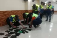 Por un desperfecto mecánico descubrieron más de 60 kilos de cocaína en la Terminal