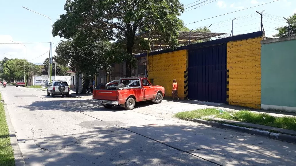 La zona donde la víctima fue herida. LA GACETA/FOTO DE ANALÍA JARAMILLO