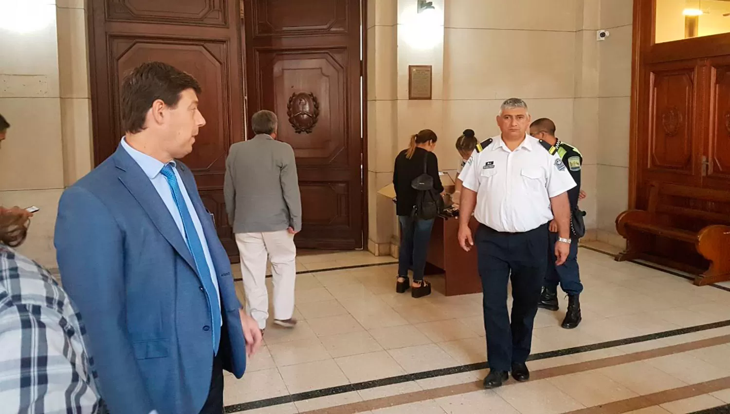 El incidente ocurrió en la primera jornada del debate. LA GACETA/FOTO DE JUAN MANUEL ROVIRA