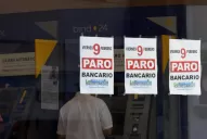 Algunos cajeros automáticos ya sienten el efecto del paro bancario