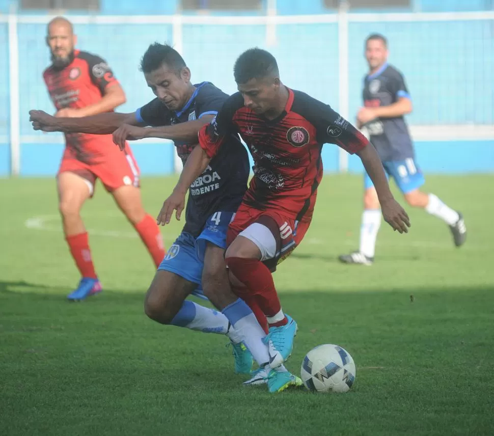 CREATIVO. Diego Herrera es el jugador “distinto” que tiene Jorge Newbery. la gaceta / foto de Antonio Ferroni (archivo)