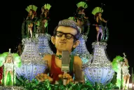 Mirá las mejores fotos del carnaval de Río de Janeiro: colores tropicales, desfiles y comparsas