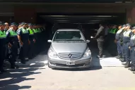 Video: entre llantos, aplausos y reclamos de justicia despidieron al policía Cristian Peralta