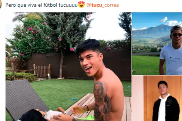 El tucumano Correa, el sex simbol de Twitter en el día de los enamorados