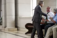 Un aviso del ex comisario García desató un escándalo que terminó a los gritos