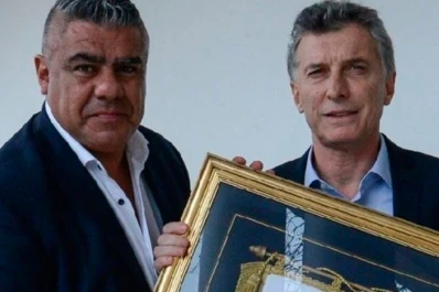 Macri y Chiqui Tapia se reunieron para hablar del Mundial 2030