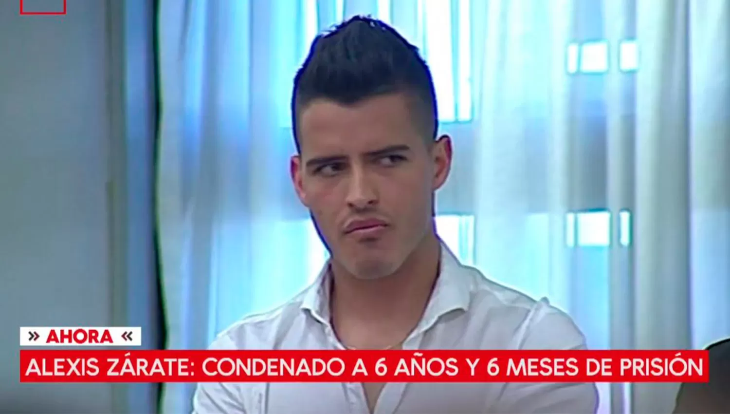 EL ACUSADO. ALEXIS ZÁRATE