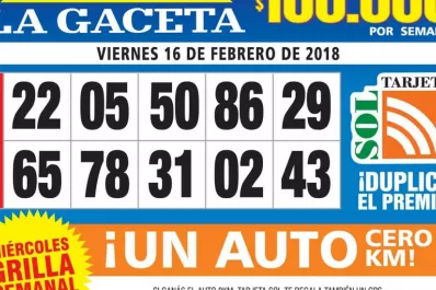 Los Números de Oro de LA GACETA