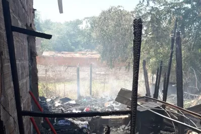 Banda del Río Salí: una familia sufrió una gran pérdida material a causa de un incendio