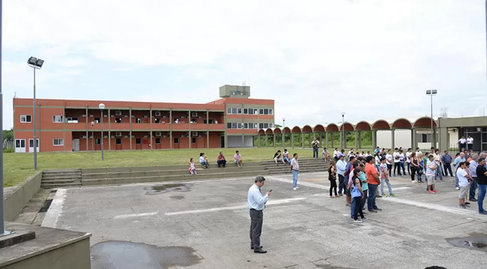 REFACCIONES. Las obras en el predio habían comenzado en 2015.  