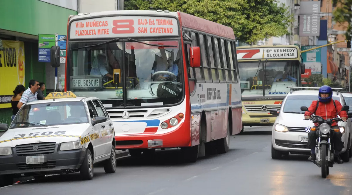 TRANSPORTE. Desde mañana aplica el último aumento de boleto. LA GACETA/ OSVALDO RIPOLL