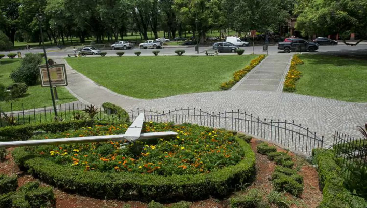 Parque 9 de Julio. ARCHIVO LA GACETA
